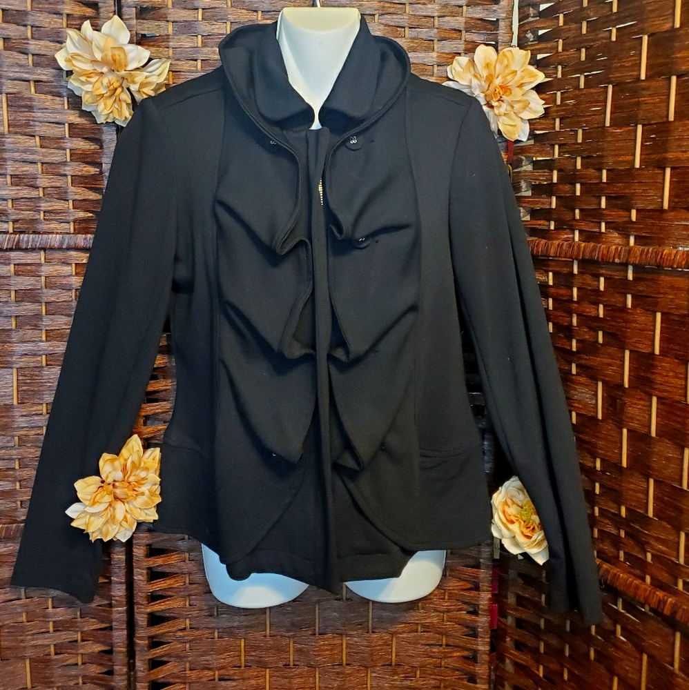 Christopher & bank blazer jacket color black